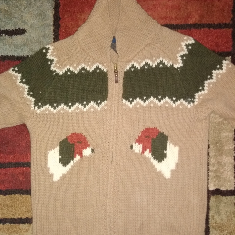 NEW Tommy Hilfiger Plush Cardigan Sweater